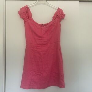 Abercrombie & Fitch Vibrant Pink Dress
